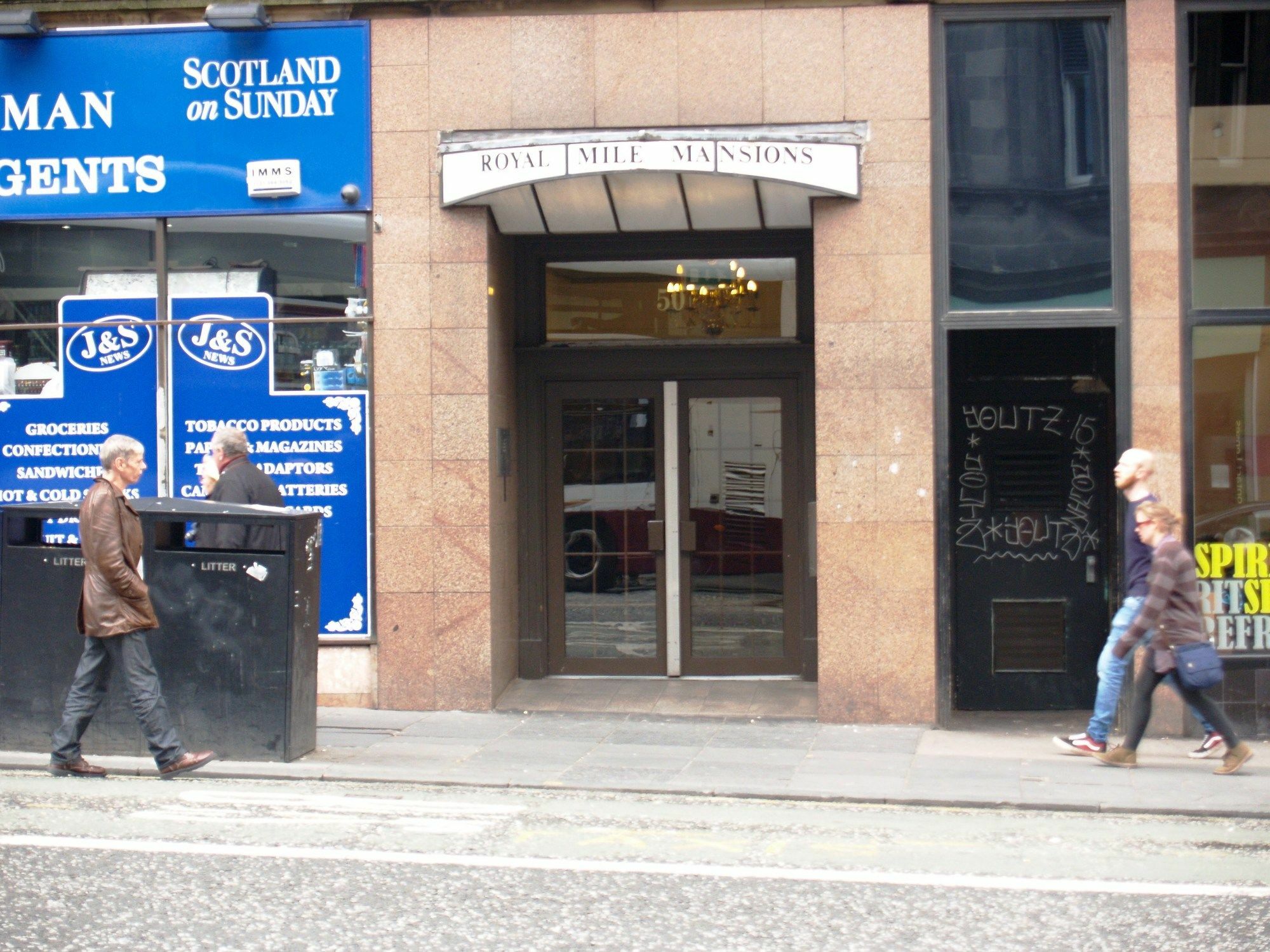 Royal Mile Mansions By Edinburgh City Apartments エクステリア 写真